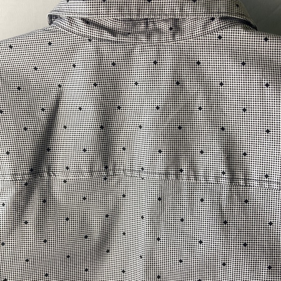 Liz, Claiborne, 2X, black and white short sleeve shirt - Picture 8 of 8